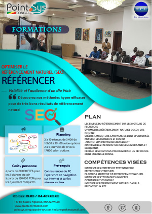 Flyer Référencement SEO